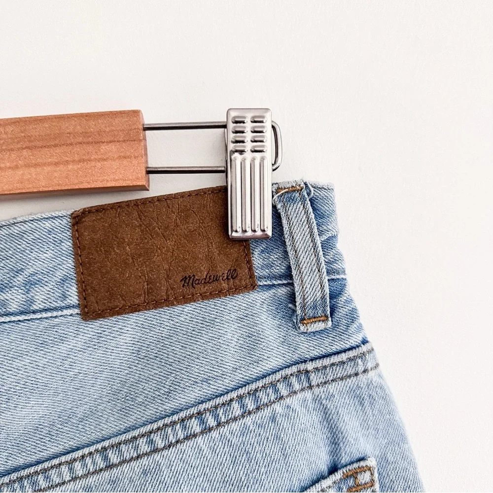 Madewell The Perfect Vintage Wide-Leg Crop Jean Light Wash - Picture 9 of 10